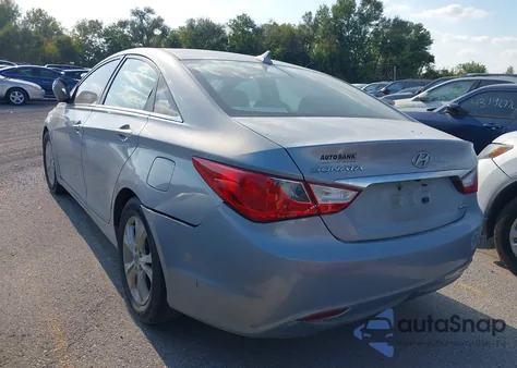 2011 Hyundai Sonata Limited from USA, damaged, VIN 5NPEC4AC9BH135982